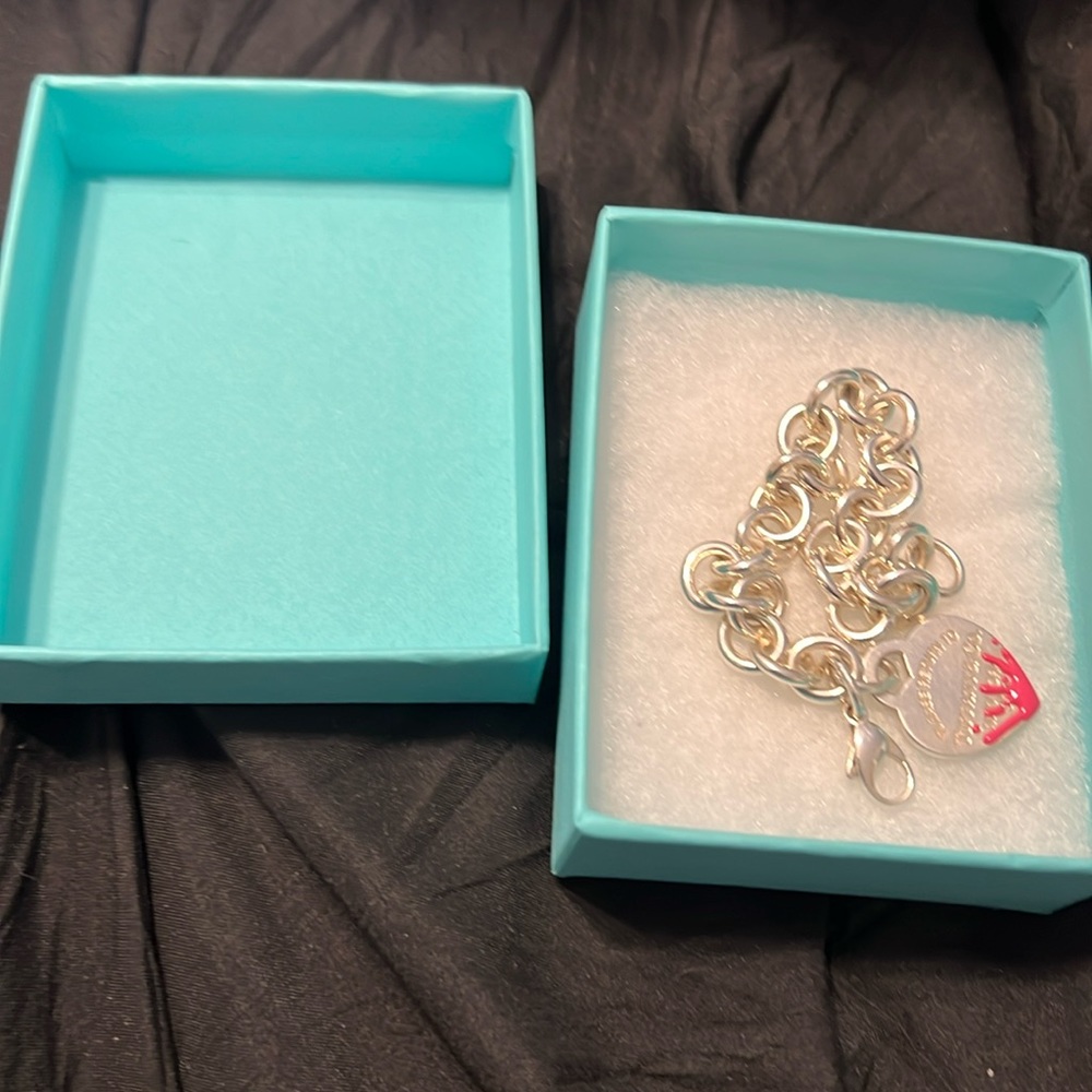 Authentic Tiffany Charm Bracelet